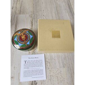 Limoges Green room White House box trinket‎ eagle Americana president historical